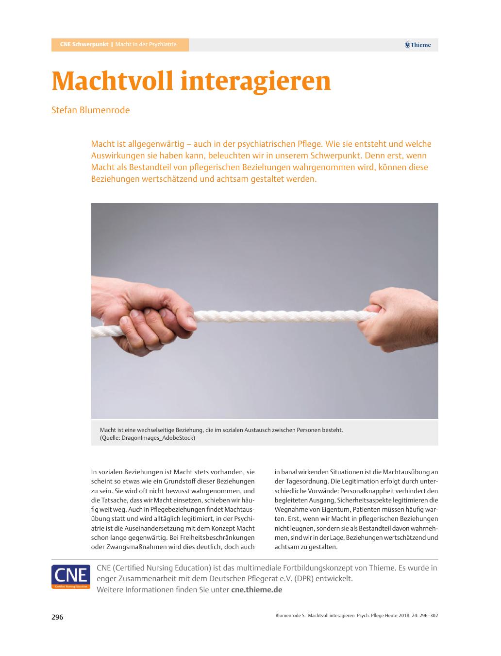 Vorschauseite 1: Machtvoll interagieren