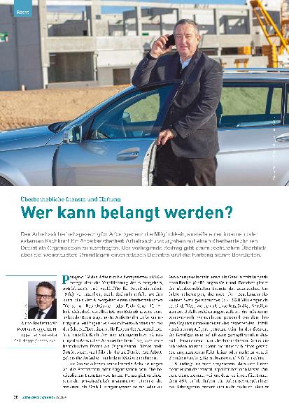 Vorschauseite 1: Überbetriebliche Dienste und Haftung: Wer kann belangt werden?