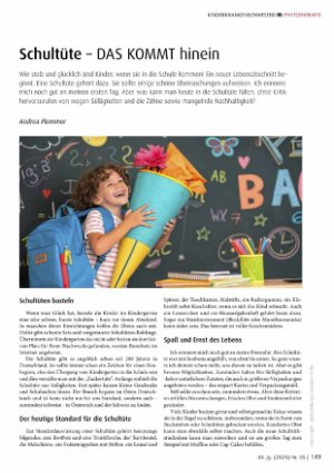 Vorschauseite 1: Schultüte - DAS KOMMT hinein