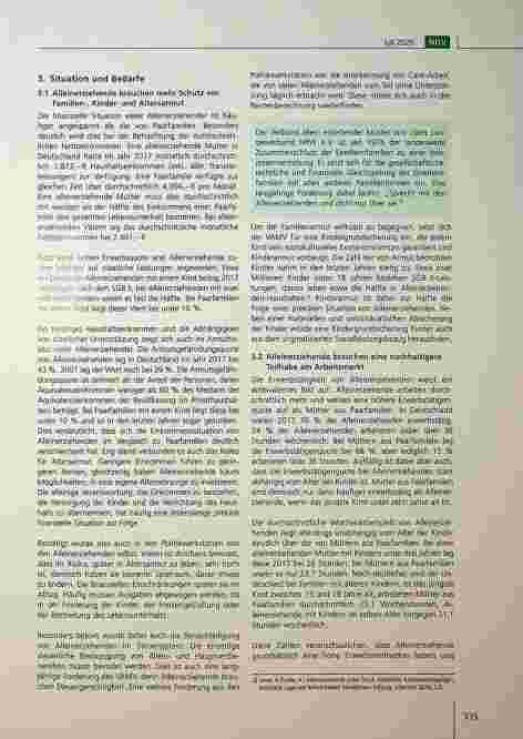 Vorschauseite 3: Alleinerziehende brauchen mehr! Aktuelle Studienergebnisse zur Situation und zu den Bedürfnissen von Alleinerziehenden