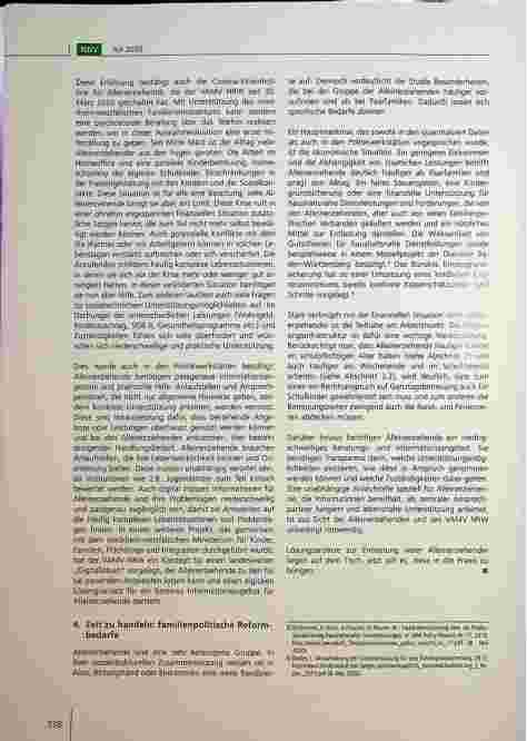 Vorschauseite 6: Alleinerziehende brauchen mehr! Aktuelle Studienergebnisse zur Situation und zu den Bedürfnissen von Alleinerziehenden
