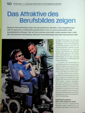 Vorschauseite 1: Das Atfraktive des Berufsbildes zeigen