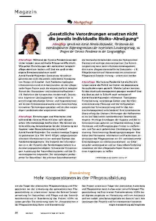 Vorschauseite 2: Inkontinenzversorgung „AUF DIE RICHTIGEN PRODUKTE SETZEN“