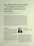 Vorschauseite 1: Der „Frieden der Dienststelle“ — Zielvorgabe für Dienststellenleiter und Personalvertretung