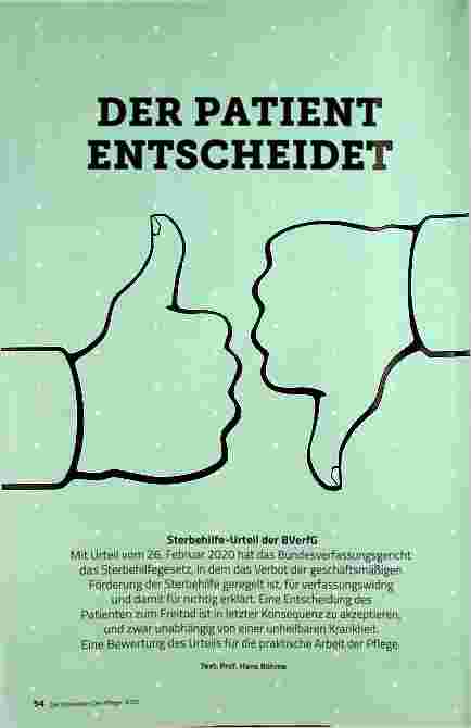 Vorschauseite 1: Der Patient entscheidet.