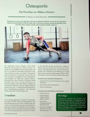 Vorschauseite 1: Osteoporös Die Knochen vor Abbau schützen