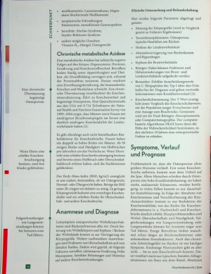 Vorschauseite 2: Osteoporös Die Knochen vor Abbau schützen