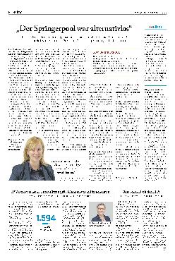 Vorschauseite 1: "Der Springerpool war alternativlos."