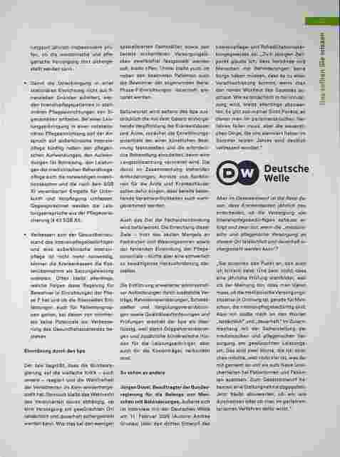 Vorschauseite 2: Dritter Anlauf: Gesetzentwurf zum Intensivpflegeund Rehabilitationsstärkungsgesetz (GKV-IPREG) liegt vor