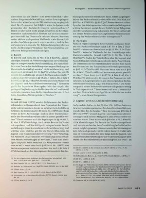 Vorschauseite 2: Rechtsreferendare im Personalvertretungsrecht