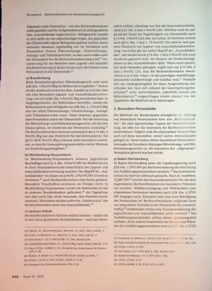 Vorschauseite 3: Rechtsreferendare im Personalvertretungsrecht