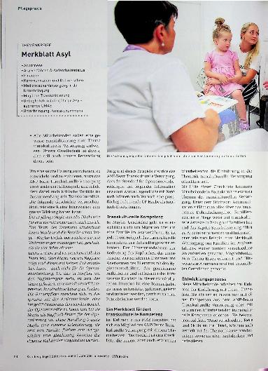 Vorschauseite 2: Transkulturelle Kompetenz - Spitalaufenthalt und Asyl
