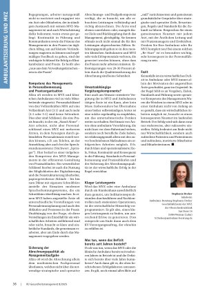 Vorschauseite 3: Defizite verhindern Der angestellte Arzt und die Wirtschaftlichkeit von Klinik-Ambulanz und MVZ