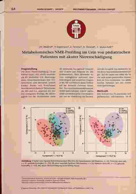Vorschauseite 1: Metabolomisches NMR-Profiling im Urin von pädiatrischen Patienten mit akuter Nierenschädigung