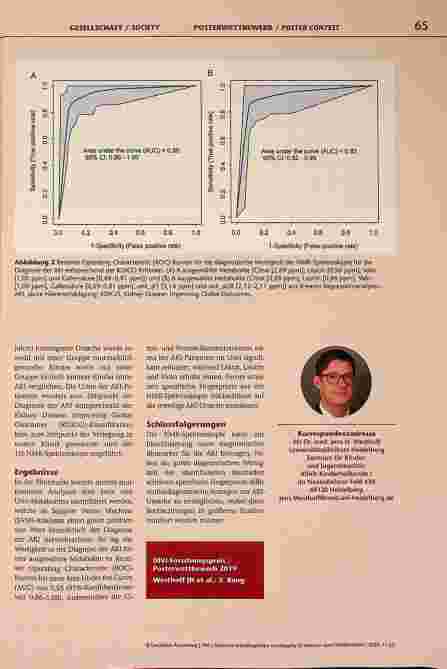 Vorschauseite 2: Metabolomisches NMR-Profiling im Urin von pädiatrischen Patienten mit akuter Nierenschädigung
