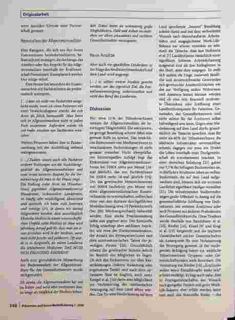 Vorschauseite 6: Allgemeinmedizin: attraktives Arbeitsfeld oder Stiefkind der Medizin? Einstellungen von österreichischen Medizinstudierenden zur Allgemeinmedizin im städtischen und ländlichen Raum