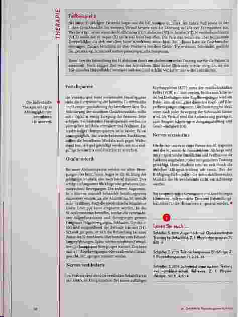 Vorschauseite 4: Hirnnervenbeteiligung beim Guillain-Barré-Syndrom Physiotherapeutische Therapieansätze