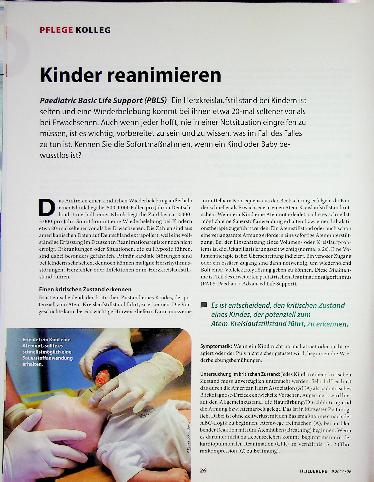 Vorschauseite 1: Kinder reanimieren