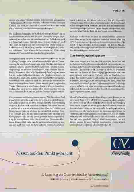 Vorschauseite 2: Schach den HPV-Viren