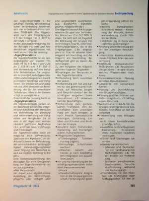 Vorschauseite 2: Eingruppierung einer Gruppenleiterin in einer Tagesförderstätte für behinderte Menschen