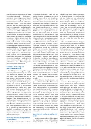 Vorschauseite 2: Arbeitszeit: Regierungspläne würden Arbeitstage von über 12 Stunden erlauben Negative Folgen für Gesundheit und Vereinbarkeit