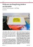 Vorschauseite 1: Wirksam und langfristig denken und handeln - Über die Nachhaltigkeit in der Pflege