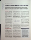 Vorschauseite 1: Innovationen scheitern an Strukturen