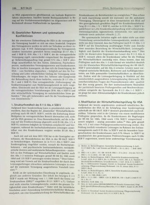 Vorschauseite 2: Rechtswidrige Arzneimittel regresse? Zur Zuständigkeit bei der Wirtschaftlichkeitsprüfung der Hochschulambulanzen nach § 113 SGB V