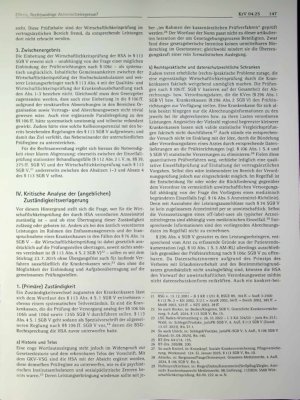 Vorschauseite 3: Rechtswidrige Arzneimittel regresse? Zur Zuständigkeit bei der Wirtschaftlichkeitsprüfung der Hochschulambulanzen nach § 113 SGB V