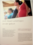 Vorschauseite 1: Zum neuen Unbehagen an der Geburt