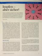 Vorschauseite 1: Impfen - aber sicher!