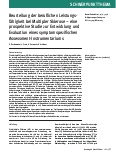 Vorschauseite 1: Beurteilung der beruflichen Leistungsfähigkeit bei Multipler Sklerose – eine prospektive Studie zur Entwicklung und Evaluation eines symptomspezifischen Assessment-Instrumentariums