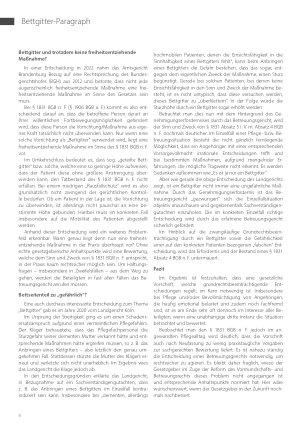 Vorschauseite 3: Der „Bettgitter-Paragraph“
