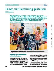 Vorschauseite 1: Leben mit Beatmung gestalten