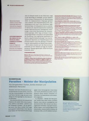 Vorschauseite 3: Cochrane Pflege Forum Lindert Yoga krebsbedingte Fatigue?