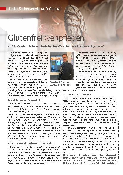 Vorschauseite 1: Glutenfrei (ver)pflegen