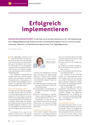 Vorschauseite 1: Erfolgreich implementieren