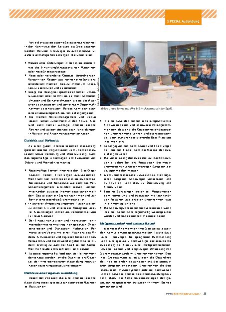 Vorschauseite 4: Bestens ausgebildet