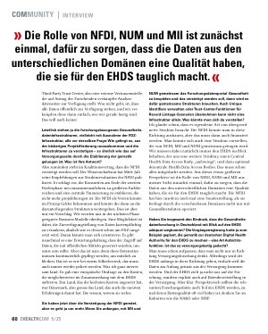 Vorschauseite 5: " Datensätze sind wie Silberbesteck "