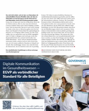 Vorschauseite 6: " Datensätze sind wie Silberbesteck "