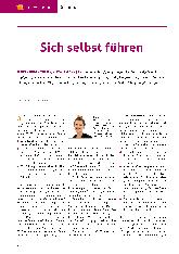 Vorschauseite 1: Sich selbst führen