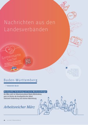 Vorschauseite 2: Nachrichten aus den Landesverbänden
