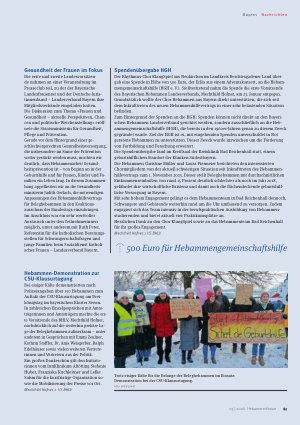 Vorschauseite 5: Nachrichten aus den Landesverbänden