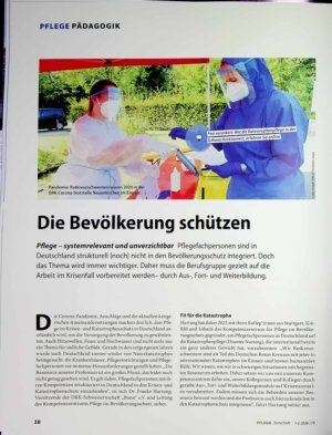 Vorschauseite 1: Die Bevölkerung schützen