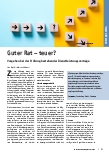 Vorschauseite 1: Guter Rat – teuer? Vorgehen bei der Prüfung bestehender Dienstleistungsverträge