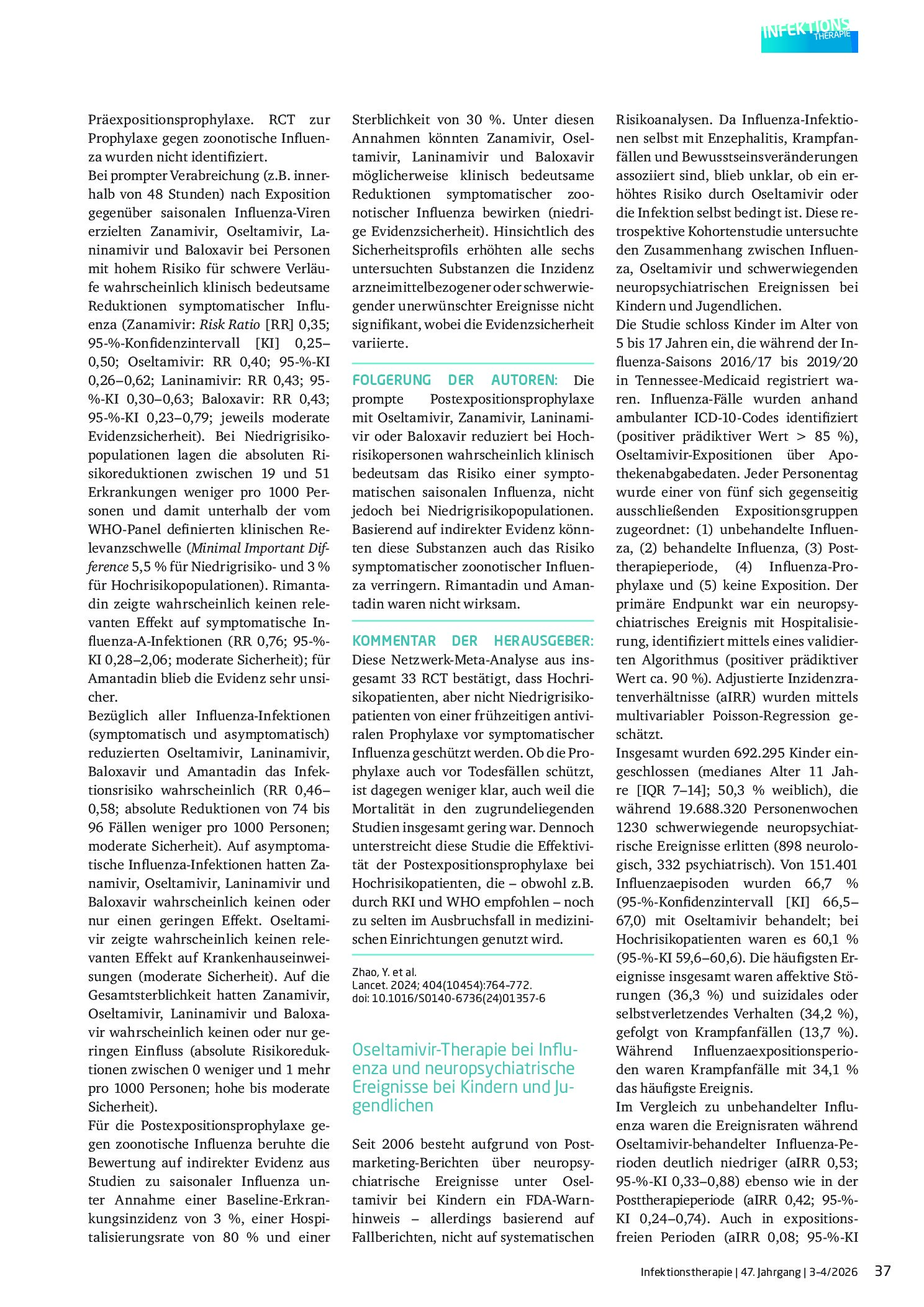 Vorschauseite 2: Antivirale Strategien bei Influenza