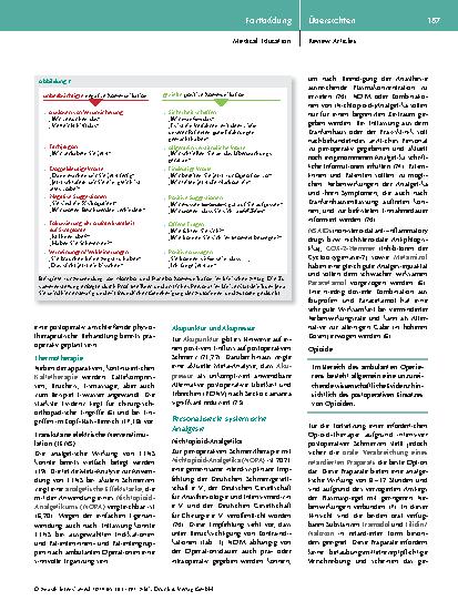Vorschauseite 5: Perioperative Akutschmerztherapie bei ambulanten Eingriffen