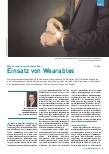 Vorschauseite 1: Einsatz von Wearables