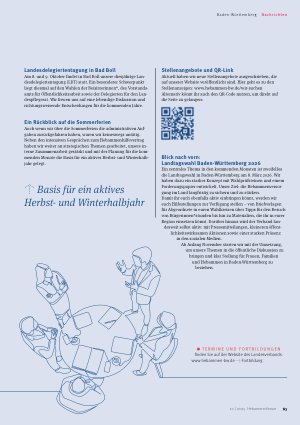 Vorschauseite 2: Nachrichten aus den Landesverbänden