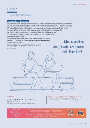 Vorschauseite 6: Nachrichten aus den Landesverbänden